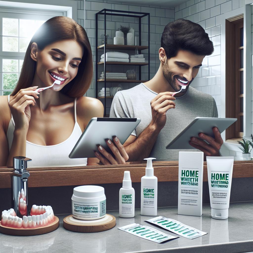 Domácí bělení zubů – Nejlepší tipy na bělení z pohodlí domova