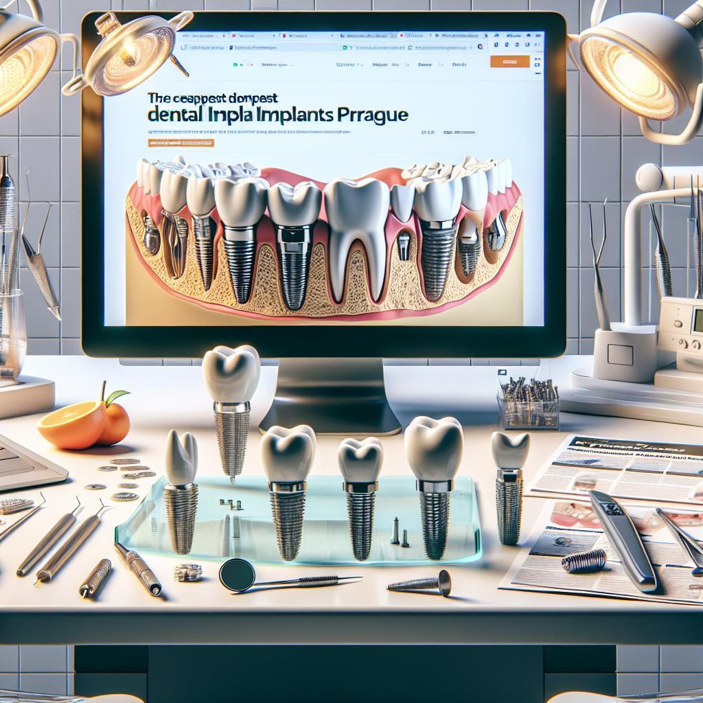 Nejlevnější zubní implantáty Praha: Vše, co potřebujete vědět