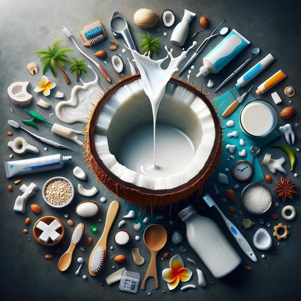 Bílé zuby kokosové mléko – Přírodní cesta k bělejším zubům