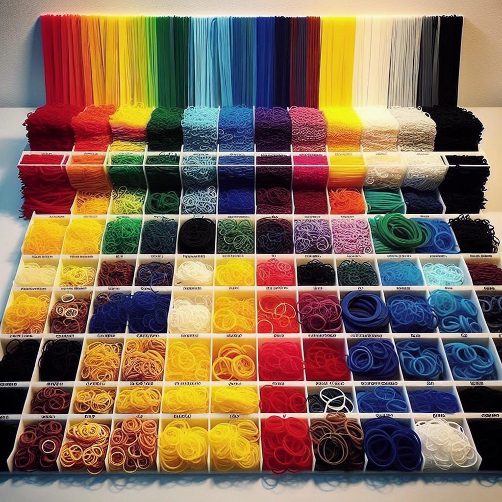 Jaké jsou nejpopulárnější barvy gumiček?