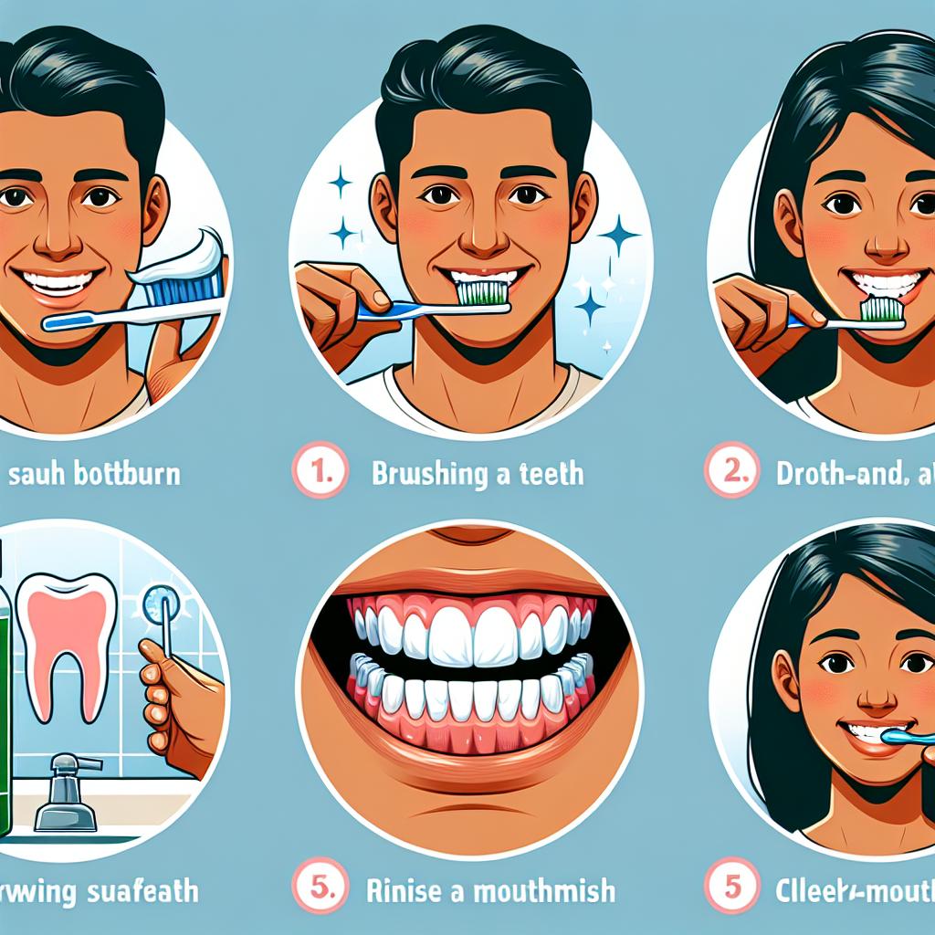 Jaké jsou hlavní kroky dentální hygieny
