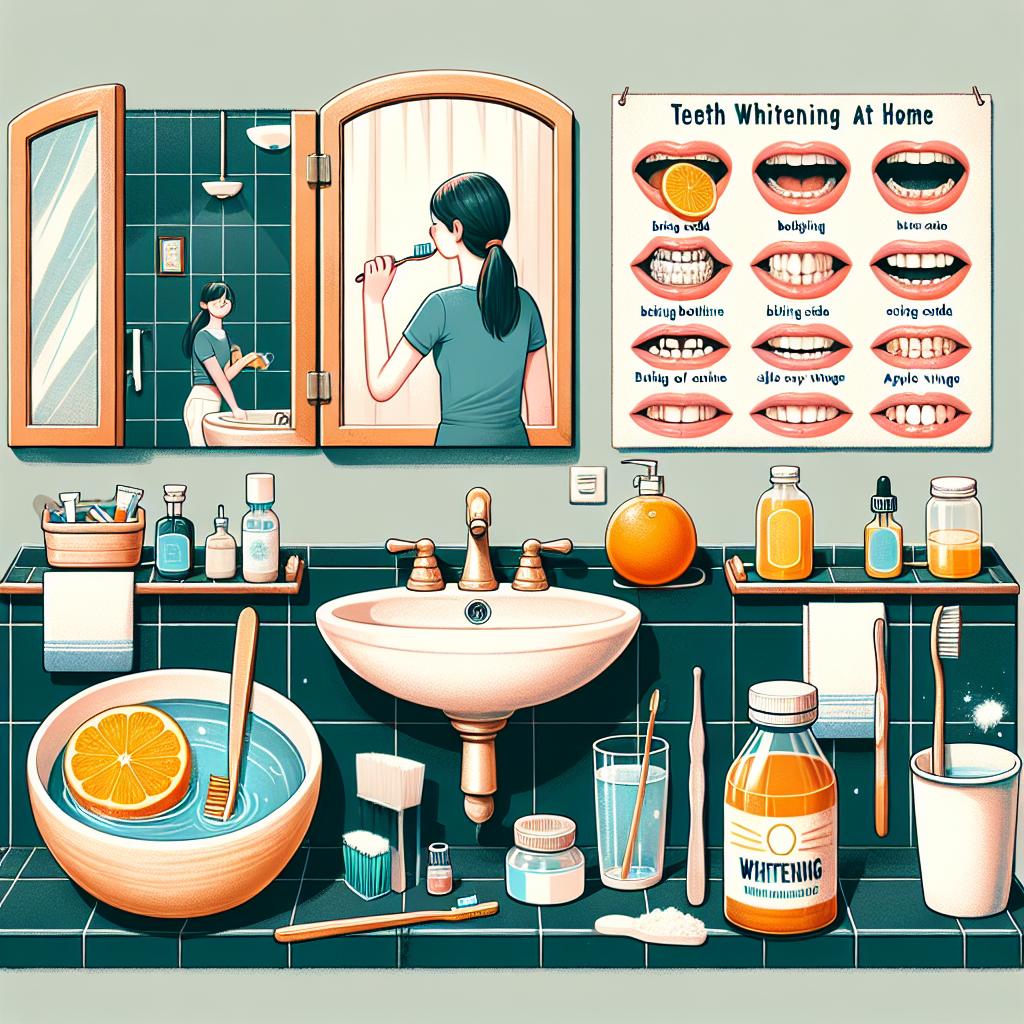 Účinné metody bělení zubů doma