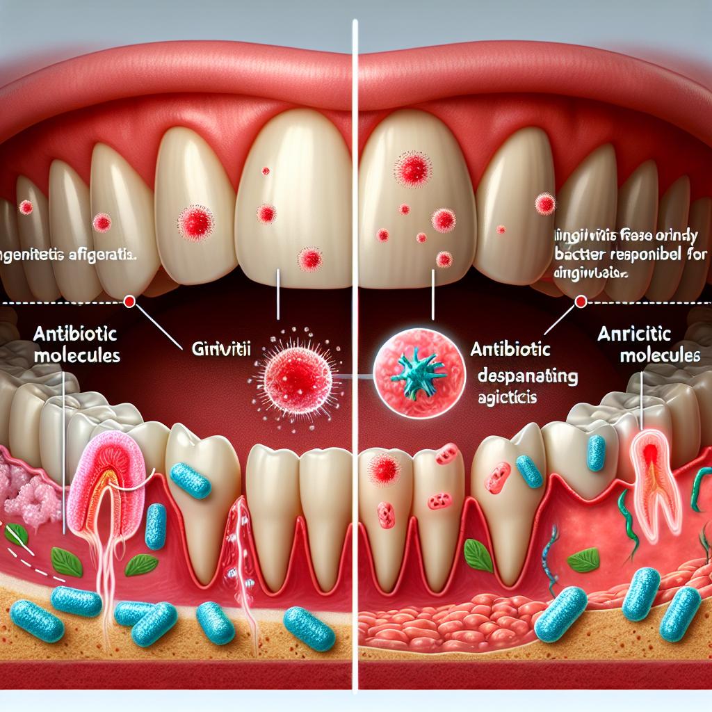 Jak antibiotika pomáhají při zánětu dásní