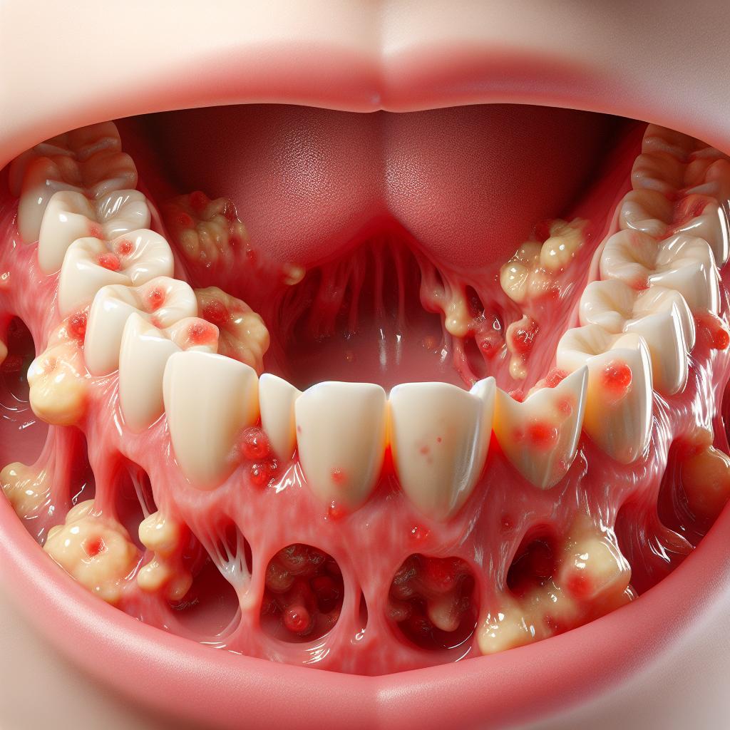 Hnisavý váček na dásni u dětí: Úvod do problému