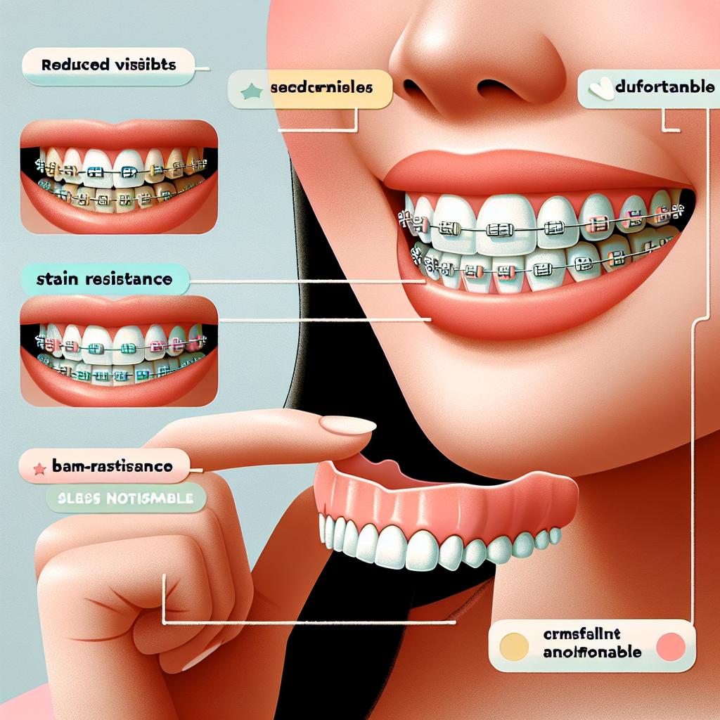 Keramická rovnátka a jejich výhody