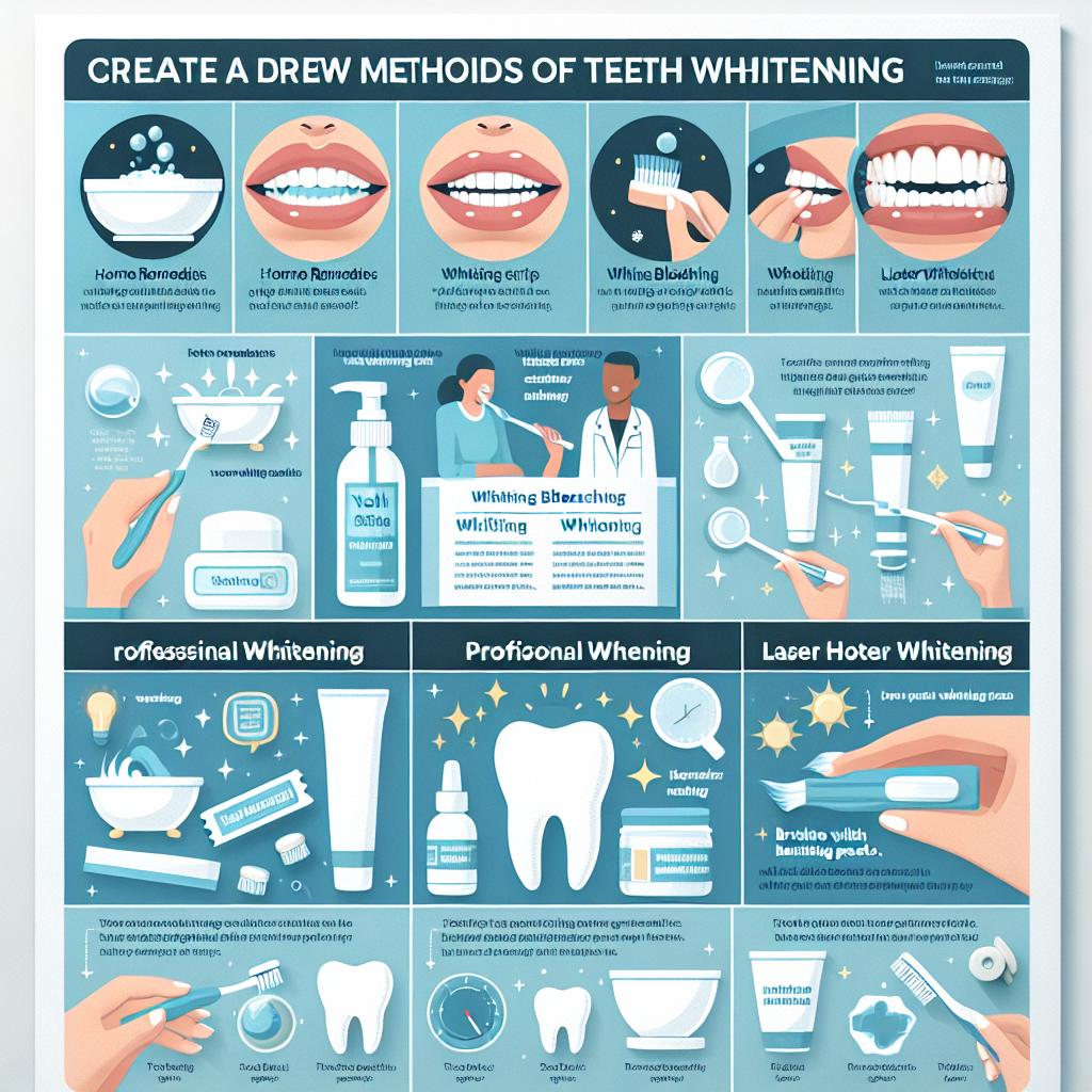 Přehled metod bělení zubů