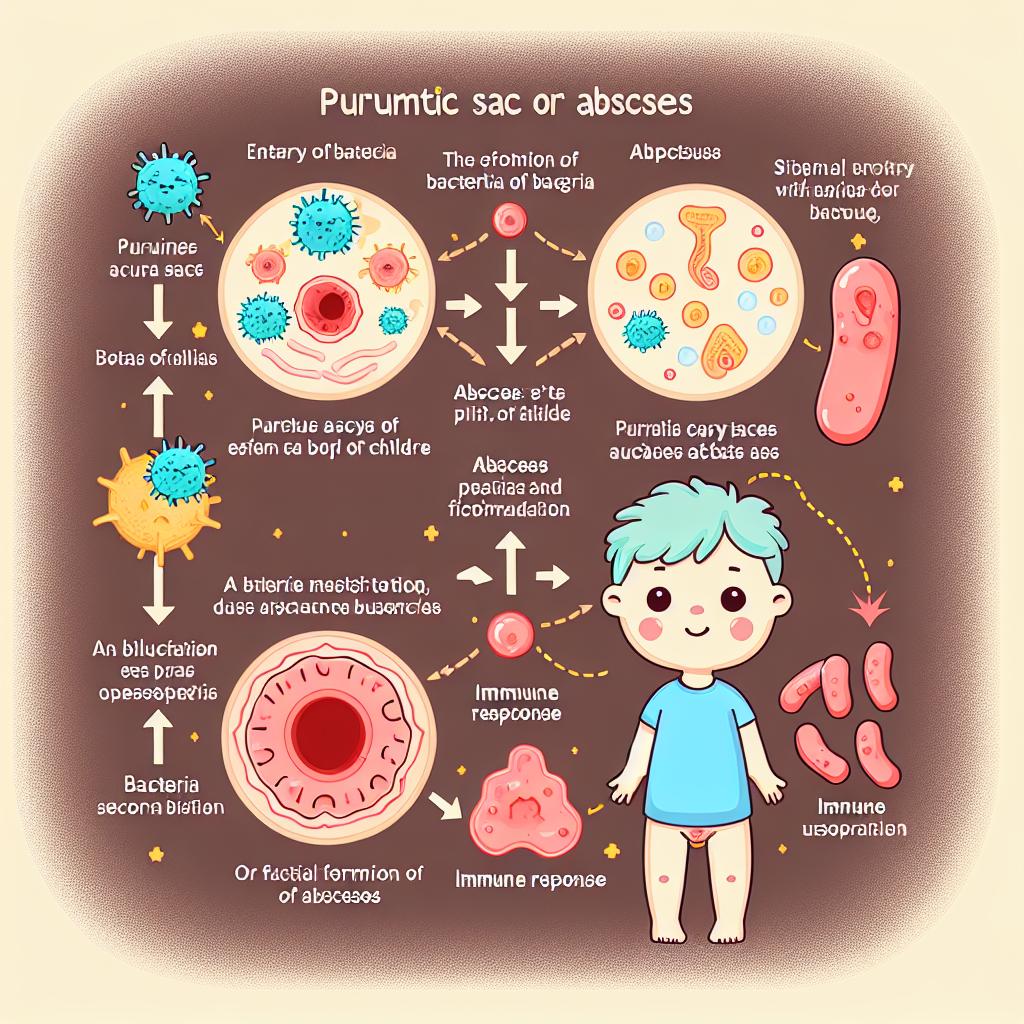 Příčiny vzniku hnisavého váčku u dětí