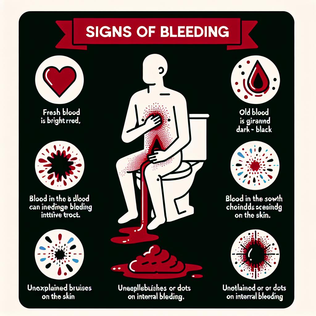 Jak rozpoznat příznaky krvácení