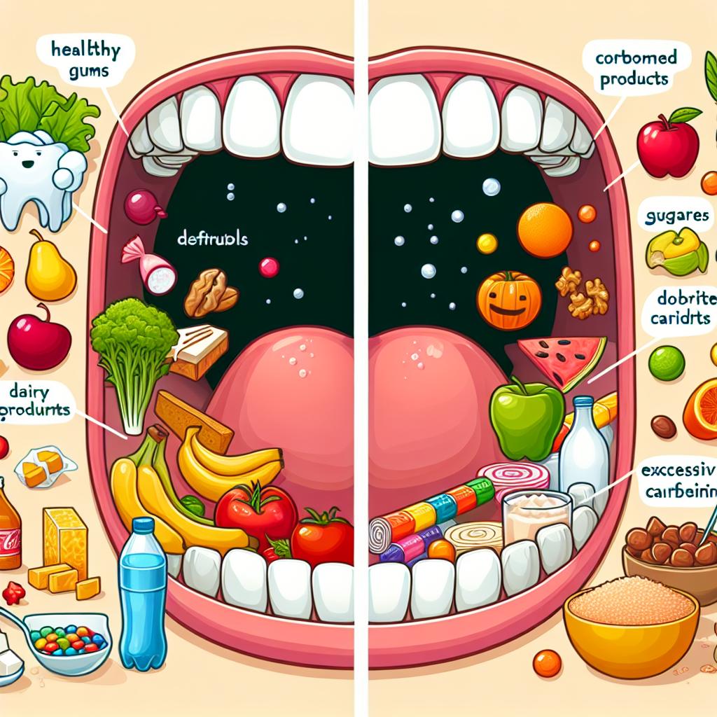 Jak potraviny ovlivňují zdraví dásní