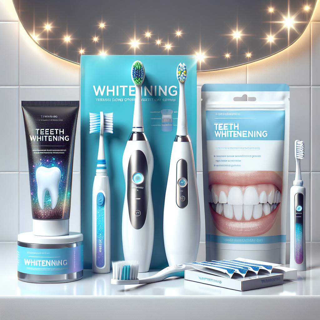 Nejlepší produkty pro bělení zubů