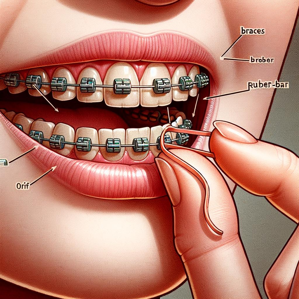 Jak gumičky ovlivňují rovnátka