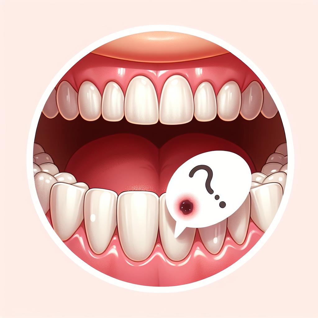 Tmavá skvrna na dásni: Co znamená?