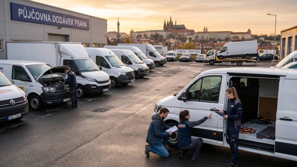 Půjčovna dodávek Praha: co zkontrolovat, než odjedete 1 Půjčovna dodávek Praha: co zkontrolovat, než odjedete